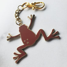 Load image into Gallery viewer, Choco Frog Enamel Keychain
