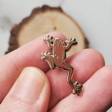 Load image into Gallery viewer, Mini Choco Frog Enamel Pin