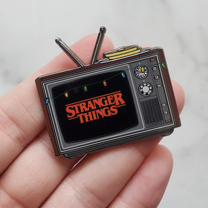Strange TV Enamel Pin