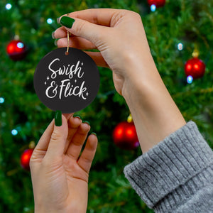 Swish and Flick Ornament