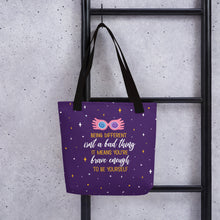 Load image into Gallery viewer, Being Different Tote Bag