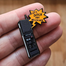 Load image into Gallery viewer, Hellscape Walkie Enamel Pin