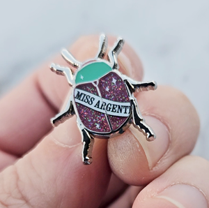 Mini Beetle Enamel Pins