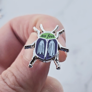 Mini Beetle Enamel Pins