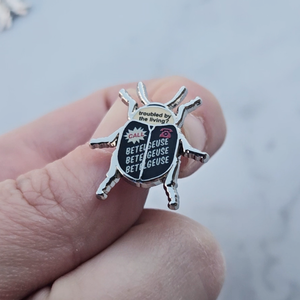 Mini Beetle Enamel Pins