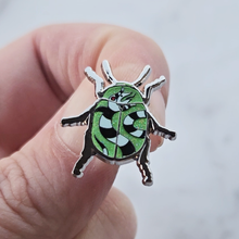 Load image into Gallery viewer, Mini Beetle Enamel Pins