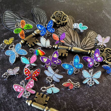 Load image into Gallery viewer, Flying Keys: Series 1 Mini Enamel Pins
