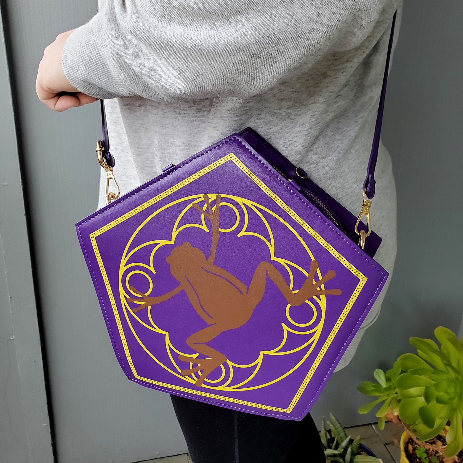 Purple Choco Frog Reversible Ita Bag – Swish & Flick