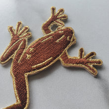 Load image into Gallery viewer, Choco Frog Embroidered Patch
