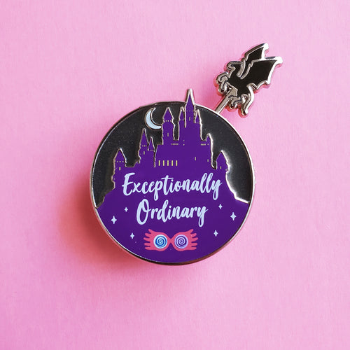 Exceptionally Ordinary Slider Enamel Pin