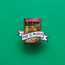 Load image into Gallery viewer, This Is Music Enamel Pin