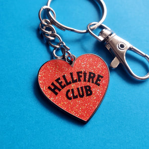 HF Club Enamel Keychain