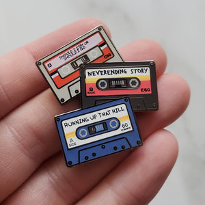 Cassette Tapes Enamel Pin