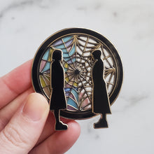 Load image into Gallery viewer, The Silhouetted Window Enamel Pin