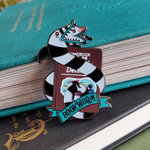 Load image into Gallery viewer, Bookworm Enamel Pin