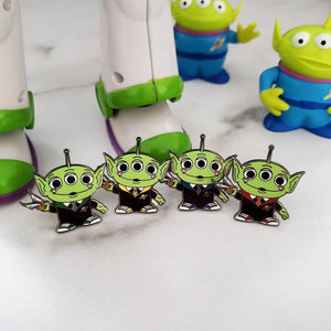 Wizard Toy Alien Enamel Pins