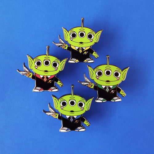 Wizard Toy Alien Enamel Pins