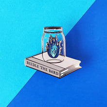 Load image into Gallery viewer, Blue Fire Enamel Pin