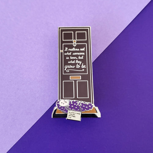 Grow To Be Enamel Pin