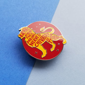 Lion House Pride Red Enamel Pin