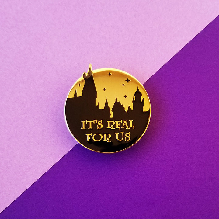 Real For Us Enamel Pin