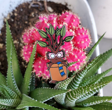 Load image into Gallery viewer, Magic Specs Potted Plant Enamel Pin