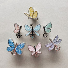 Load image into Gallery viewer, Flying Keys: Series 1 Mini Enamel Pins