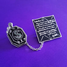 Load image into Gallery viewer, The Locket &amp; The Letter Enamel Pins