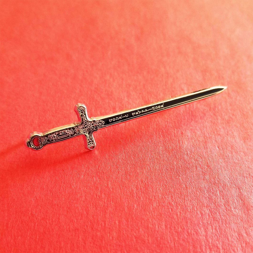 The Sword Enamel Pin