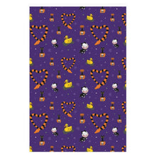 Load image into Gallery viewer, Haunted Toys Purple Wrapping Paper