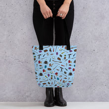 Load image into Gallery viewer, School Subjects Tote Bag