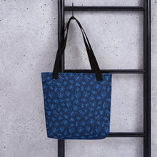 Load image into Gallery viewer, Flying Keys Blue Tote Bag