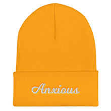 Load image into Gallery viewer, Anxious Snug Fit Cuffed Beanie
