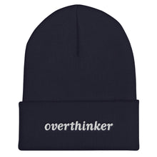 Load image into Gallery viewer, Overthinker Snug Fit Cuffed Beanie
