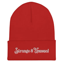 Load image into Gallery viewer, Strange and Unusual Snug Fit Cuffed Beanie