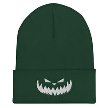 Load image into Gallery viewer, Pumpkin King White Snug Fit Cuffed Beanie
