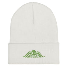 Load image into Gallery viewer, Beetle Lime Snug Fit Cuffed Beanie