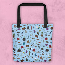 Load image into Gallery viewer, School Subjects Tote Bag