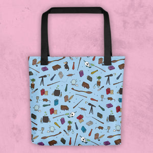 School Subjects Tote Bag