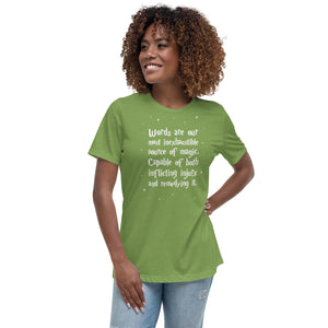 Words Are Women's T-Shirt